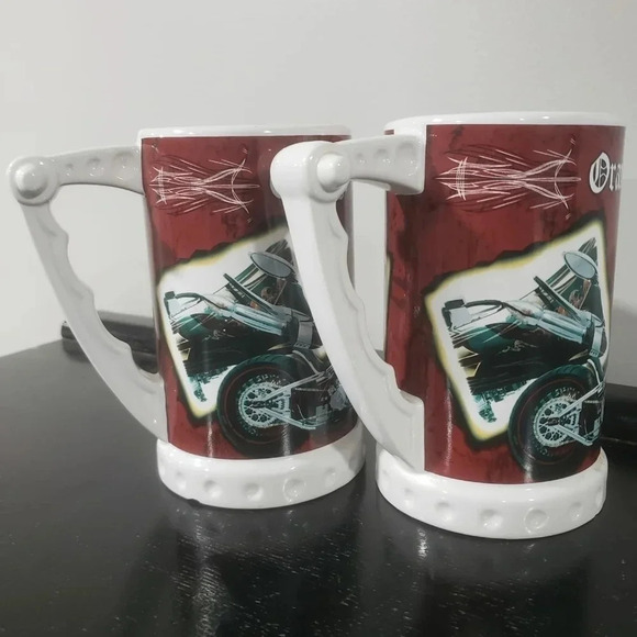 2006 Orange County Choppers Inc.Set of 2 Tall Beer Mugs. - Picture 3 of 14